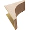 Ekena Millwork 9"W x 18"D x 18"H Classic Olympic Rough Cedar Woodgrain TimberThane Corbel, Primed Tan CORUR09X18X18OLYRCPR - alternate 4